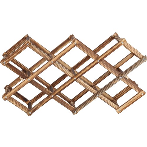 Weinregal holzkonstruktion - weinregal,
