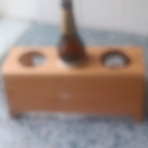 Holz getränkehalter fach - holz, 3-fach