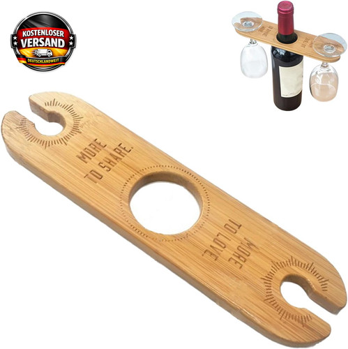 Weinflaschenhalter holz für - holz, 2
