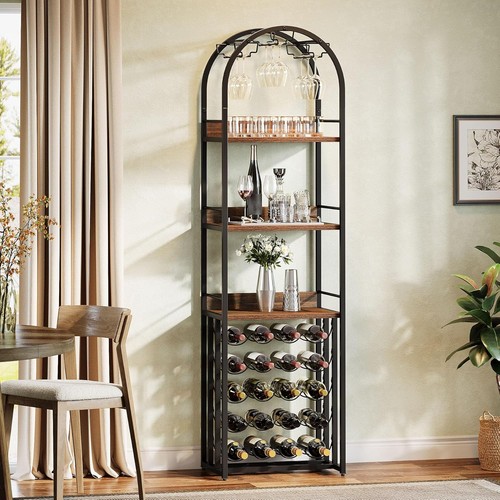 180cm weinregal flaschenregal - 180cm,