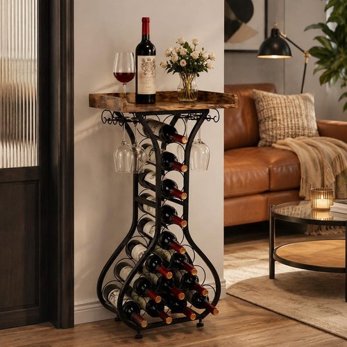 Freistehendes weinregal - weinregal, 14