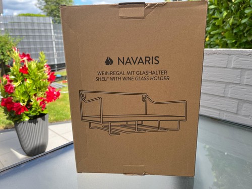 Navaris weinregal mit - weinregal,