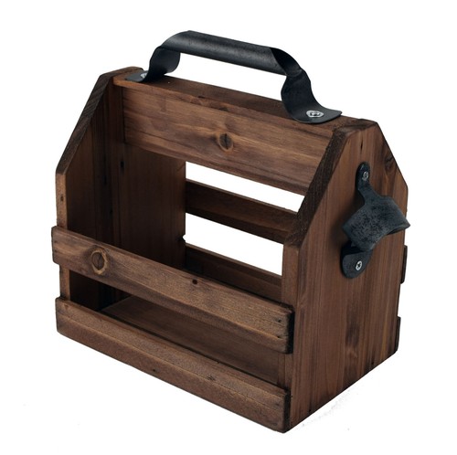 Holz flaschenhalter - holz,