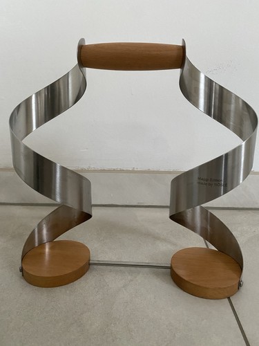 Weinflaschenhalter holz metall - weinflaschenhalter, holz:metall