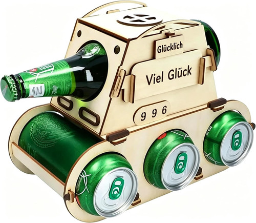 Bierträger holz panzer - bierträger, holz,