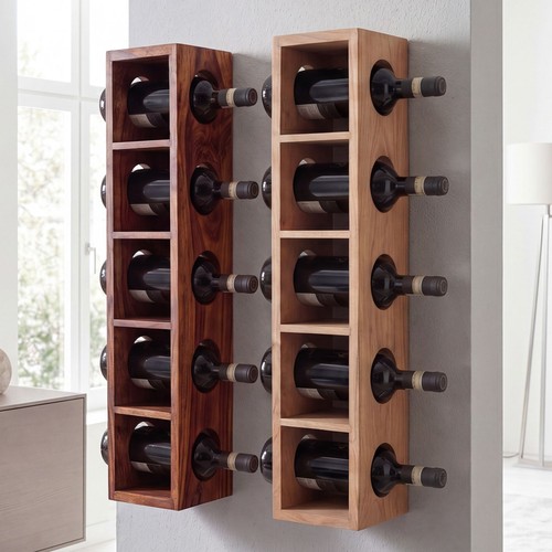 Finebuy weinregal massivholz - finebuy,