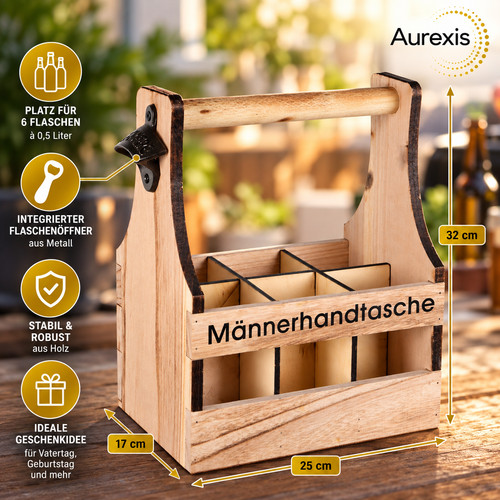 Aurexis männerhandtasche bier - männerhandtasche,