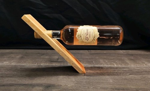 Schwebender weinflaschenhalter - schwebender,